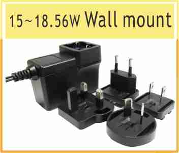 15~18W Interchangeable Medical Power Adapter